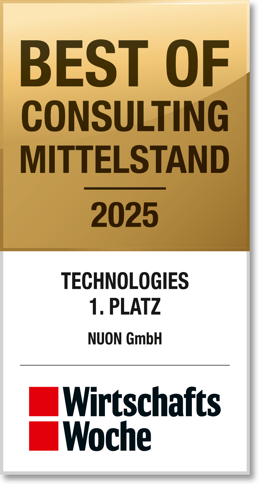 NUON Best of Consulting 2025 by WirtschaftsWoche